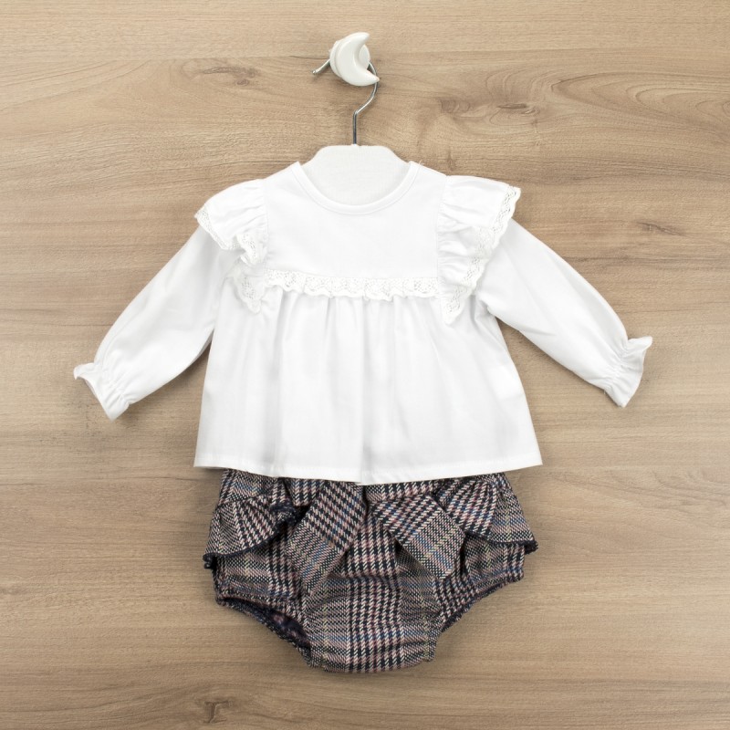 RUFFLE SET + YOKE SHIRT...