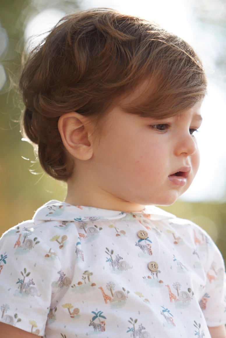BABIDU Maglietta Unisex In Cotone 100% Con Colletto Volante E Maniche Corte – Morbida, Traspirante E Prodotta In Spagna, Perfetta Per Estate - 2
